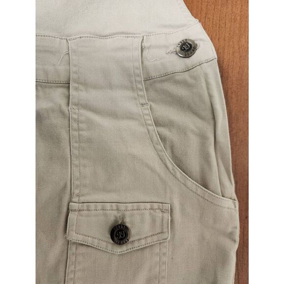 Gypsy jeans MEDIUM tan/Khaki bibs - Picture 7 of 13
